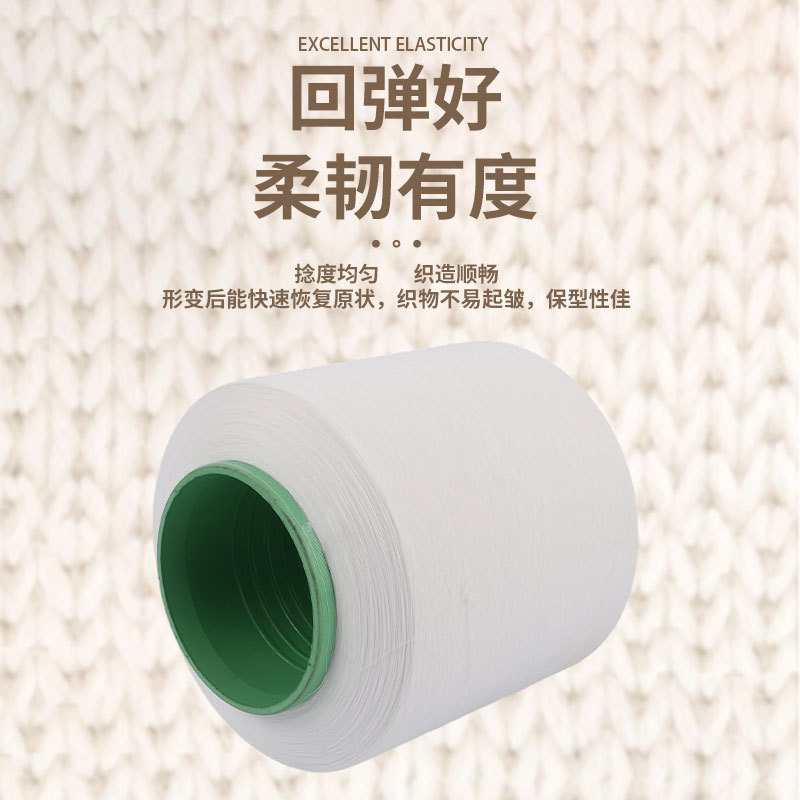 Polyester Nylon Twisted Silk Polyester Yarn Chemical Fiber Yarn Ring Spindle Spinning Twisted Knitting Machine Colored Textile Yarn Polyester Silk