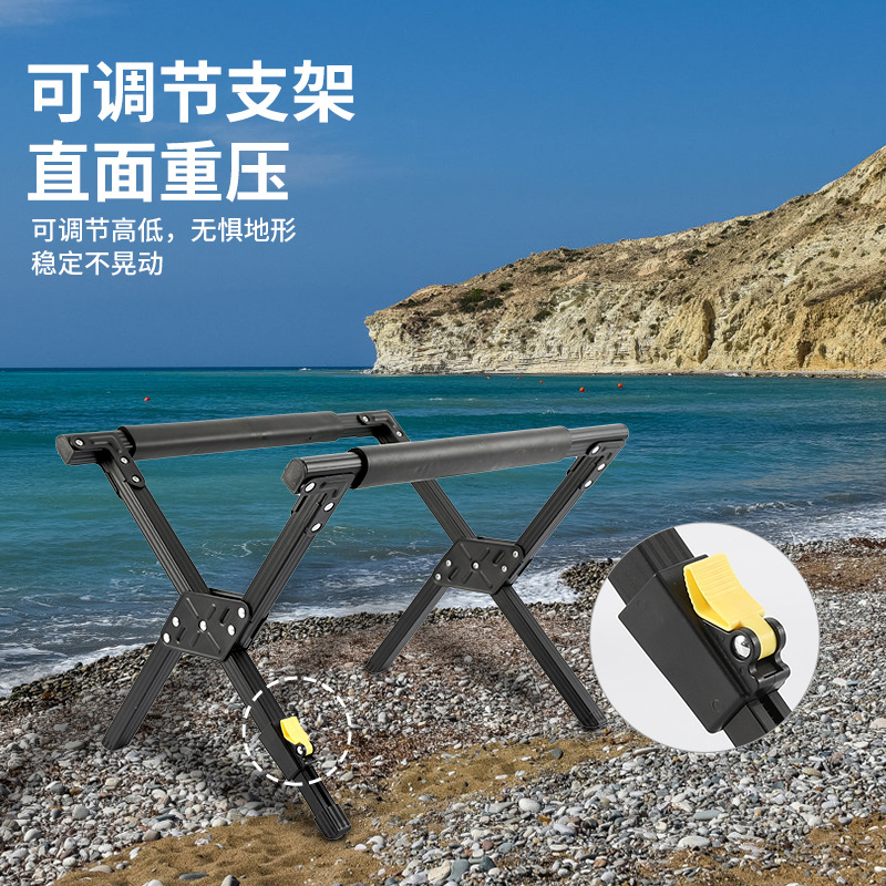 Ice bucket rack outdoor folding rack aluminum alloy ice bucket rack drinking water rack camping rack