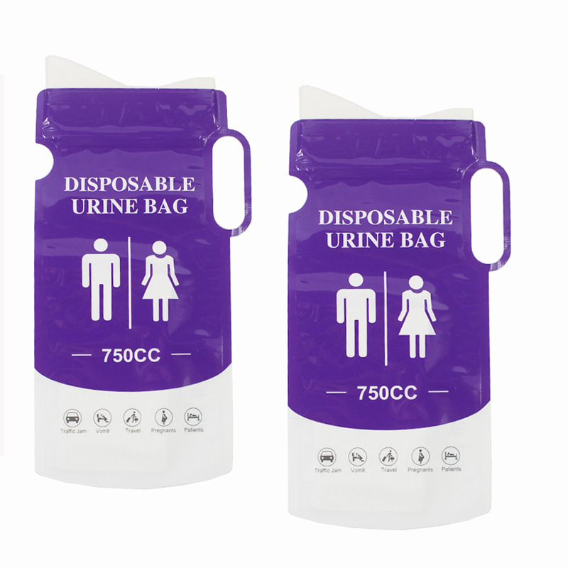in stock emergency urine bag disposable sealed urine bag high-speed traffic jam portable emergency urine bag for men and women