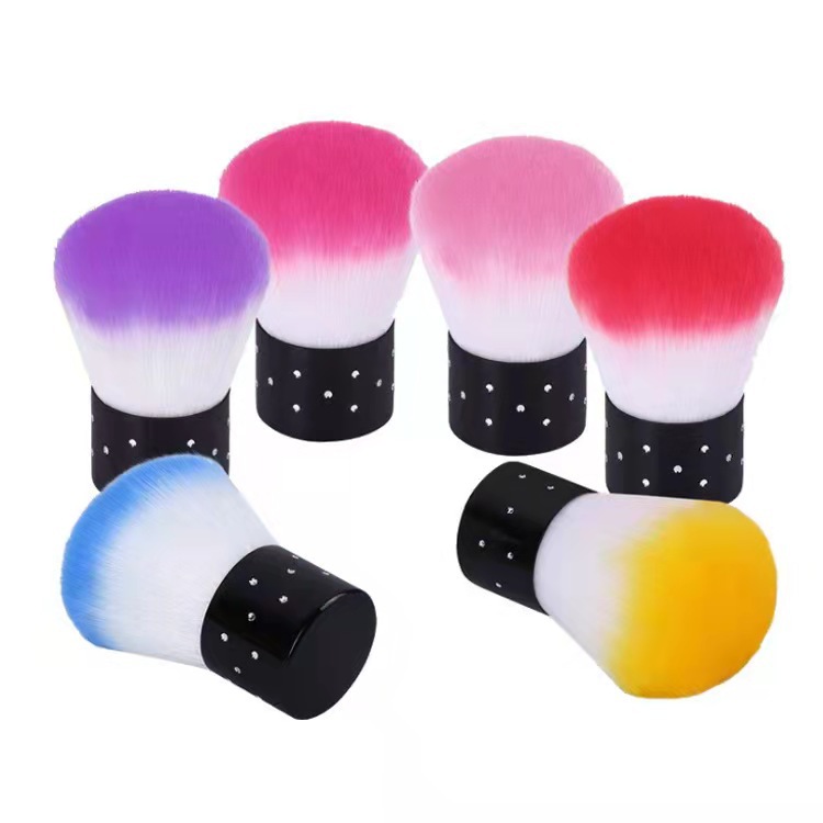 Small wholesale new nail tools nail brush dust cleaning brush powder brush blush brush mushroom brush nail brush