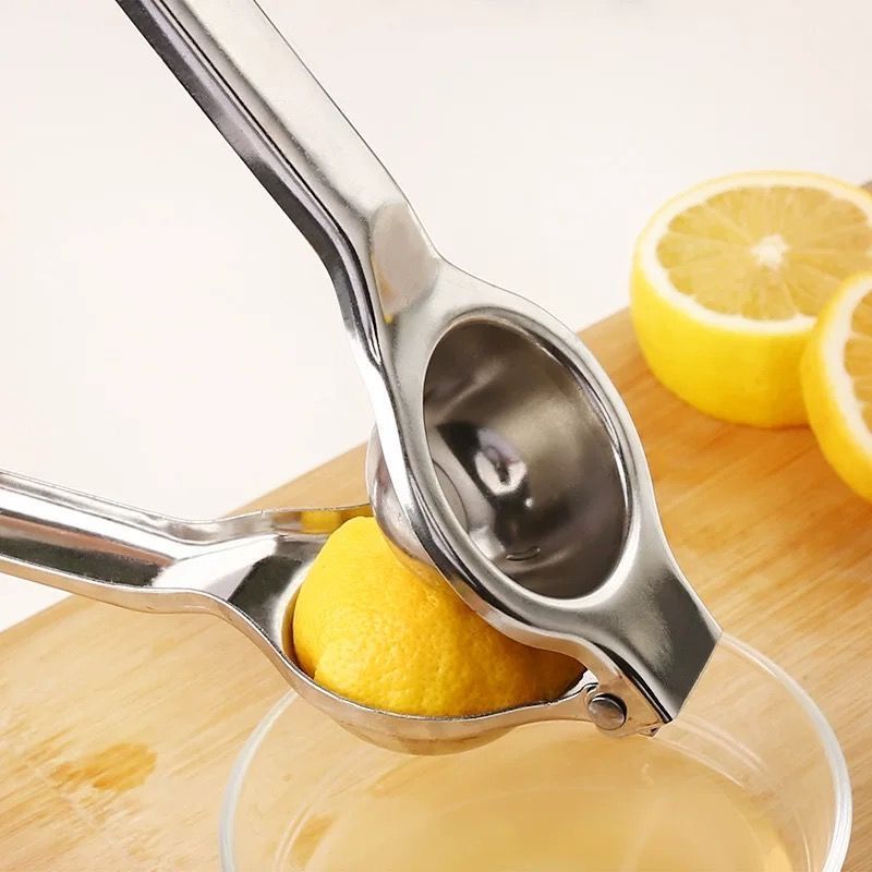 Stainless Steel Lemon Juicer Squeeze Multifunctional Juicer Manual Lemon Clip Squeeze Household Fruit Juicer