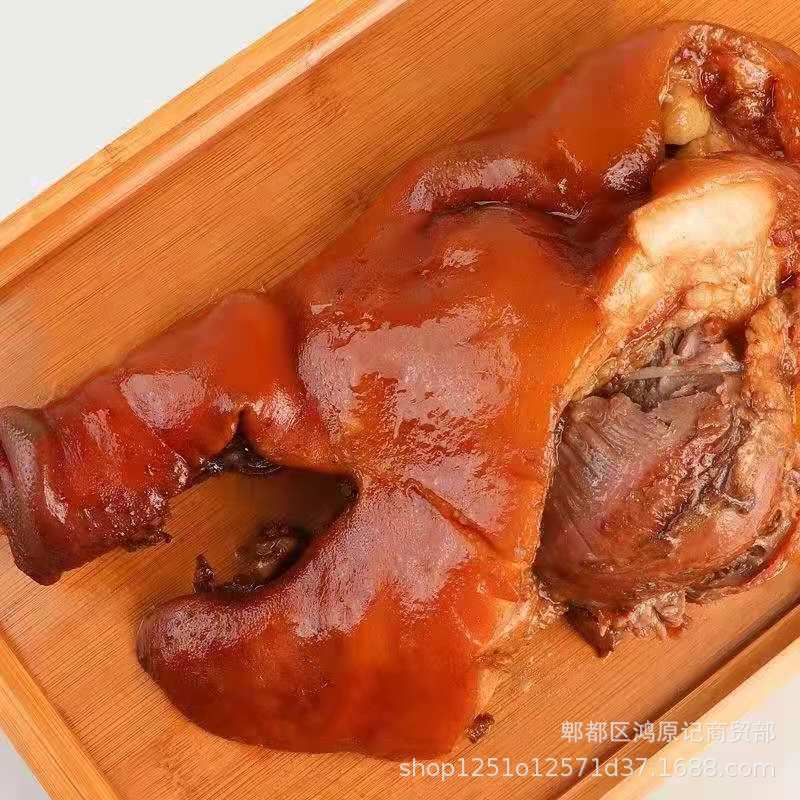 Fully Cooked Braised Pig Head Meat, Pig Face Meat, Cold Dish, Braised Vegetables, Pig Head Meat, Cold Dish, Braised Vegetables, Cooked Food