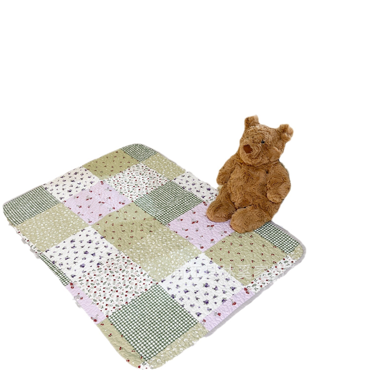 Pure Cotton Machine Washable Two-Face Quilted Mat Non-Slip Menstrual Mat Baby Mattress Elderly Care Mat for Hair