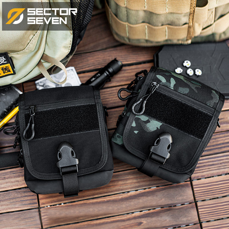 Тактическая сумка через плечо District 7 Raccoon, многофункциональная поясная сумка, повседневная