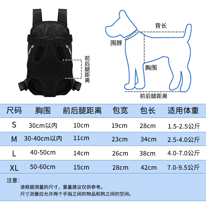 Popular Cat Bag, Portable Cat and Dog Backpack, High-Looking Cat and Dog Backpack, Cat Bag, Pet Chest Bag