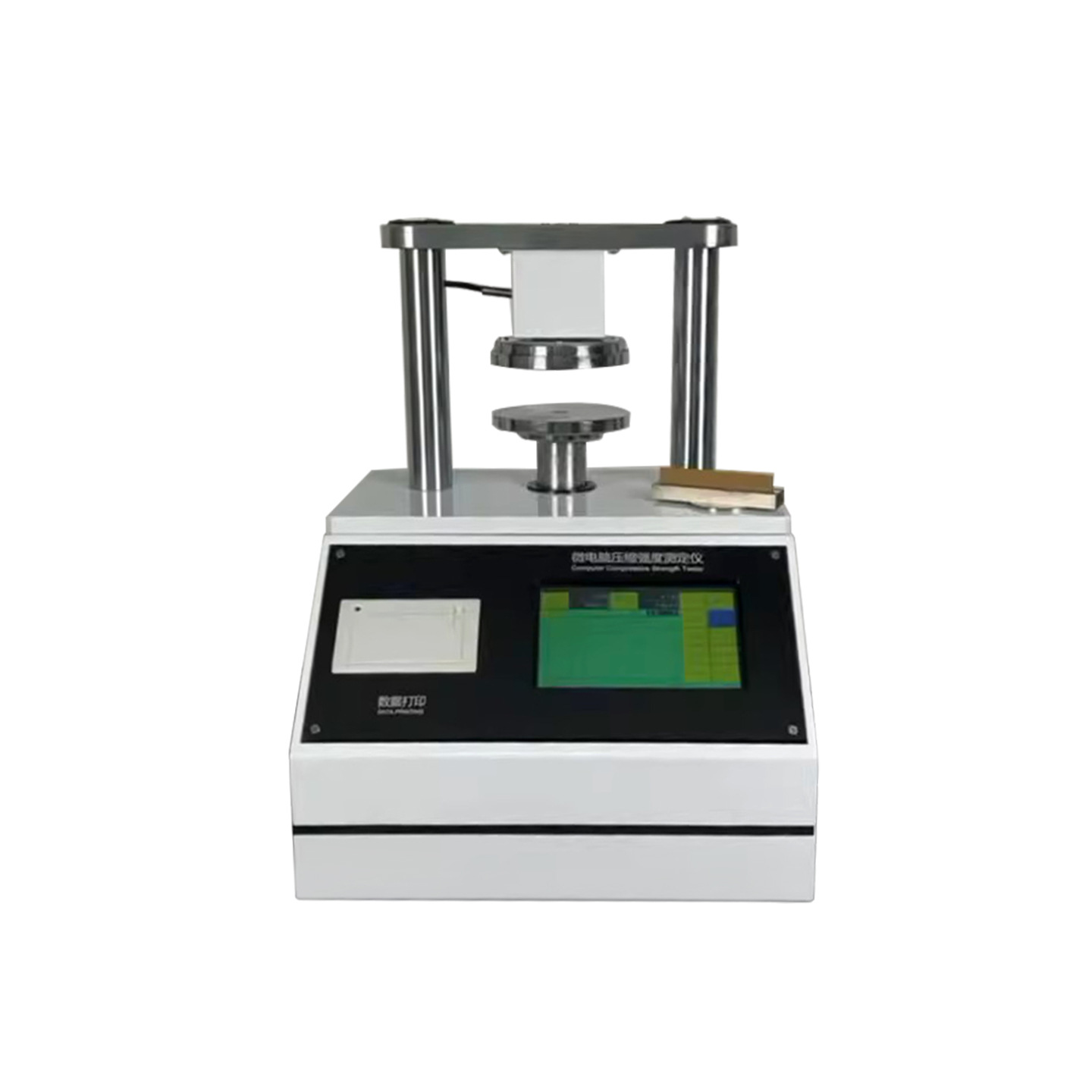 Fully Automatic Compressive Strength Tester for Paper Ring Compression, Cardboard Edge Compression, Corrugated Cardboard Bonding Flat Compression Testing Instrument