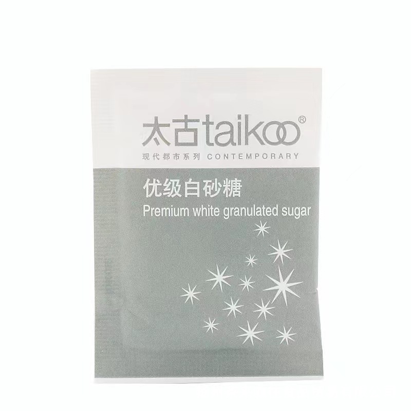 Taikoo Sugar Packets Premium White Granulated Sugar Yellow Rock Sugar Golden Coffee Sugar Brown Sugar Packets Individually Packaged 5g Wholesale Sugar Packets