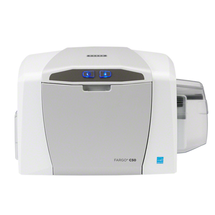 Принтер карт C50, американский Fago, значки, членские карты, ИК карты, цветная печать, машина для изготовления ПВХ карт