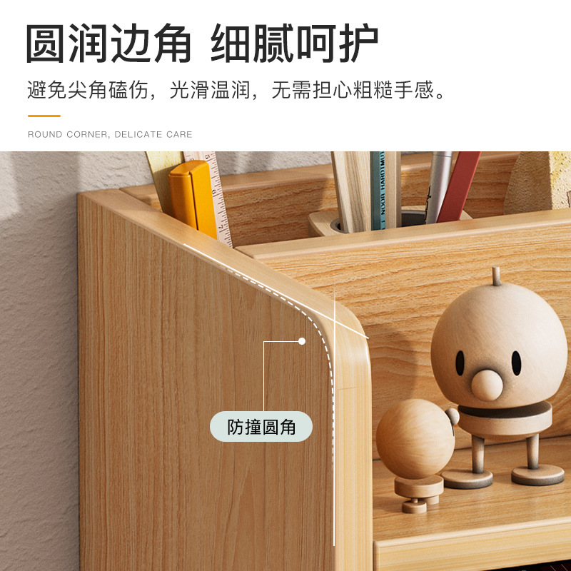 Bookshelf Desktop Desk Storage Rack Small Student File Rack Office Table Storage Rack