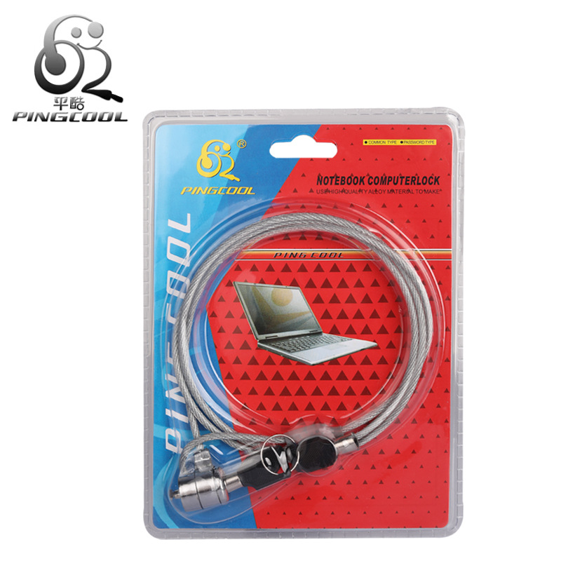 Производственный замок против кражи для ноутбука, механический замок с четырехзначным шифрованием, оптовая продажа