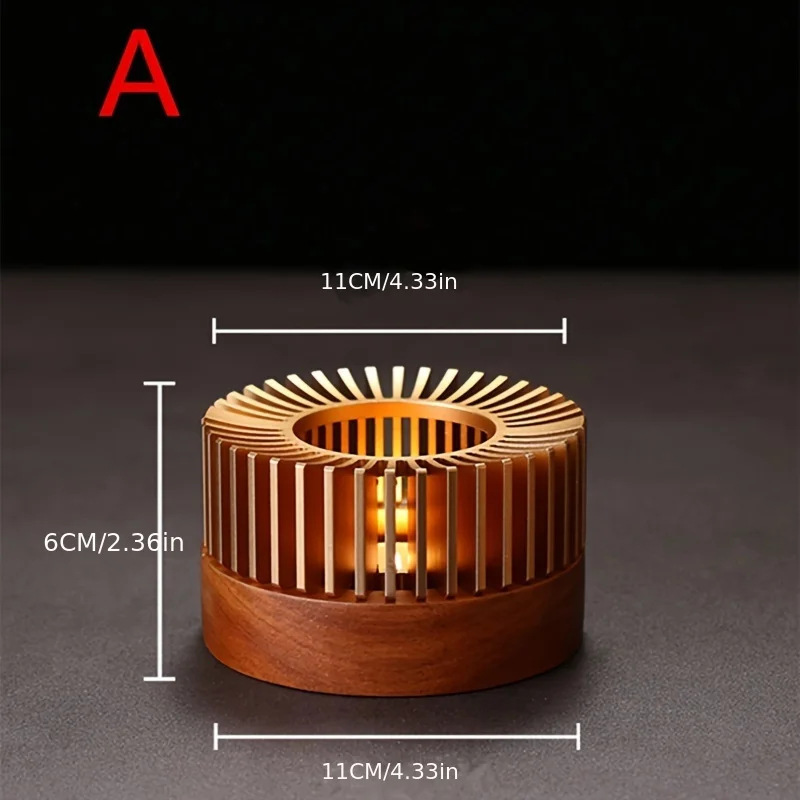 Wholesale aluminum alloy processing tea warmer accessories warm tea maker candle holder tea maker warm tea stove alcohol lamp base factory