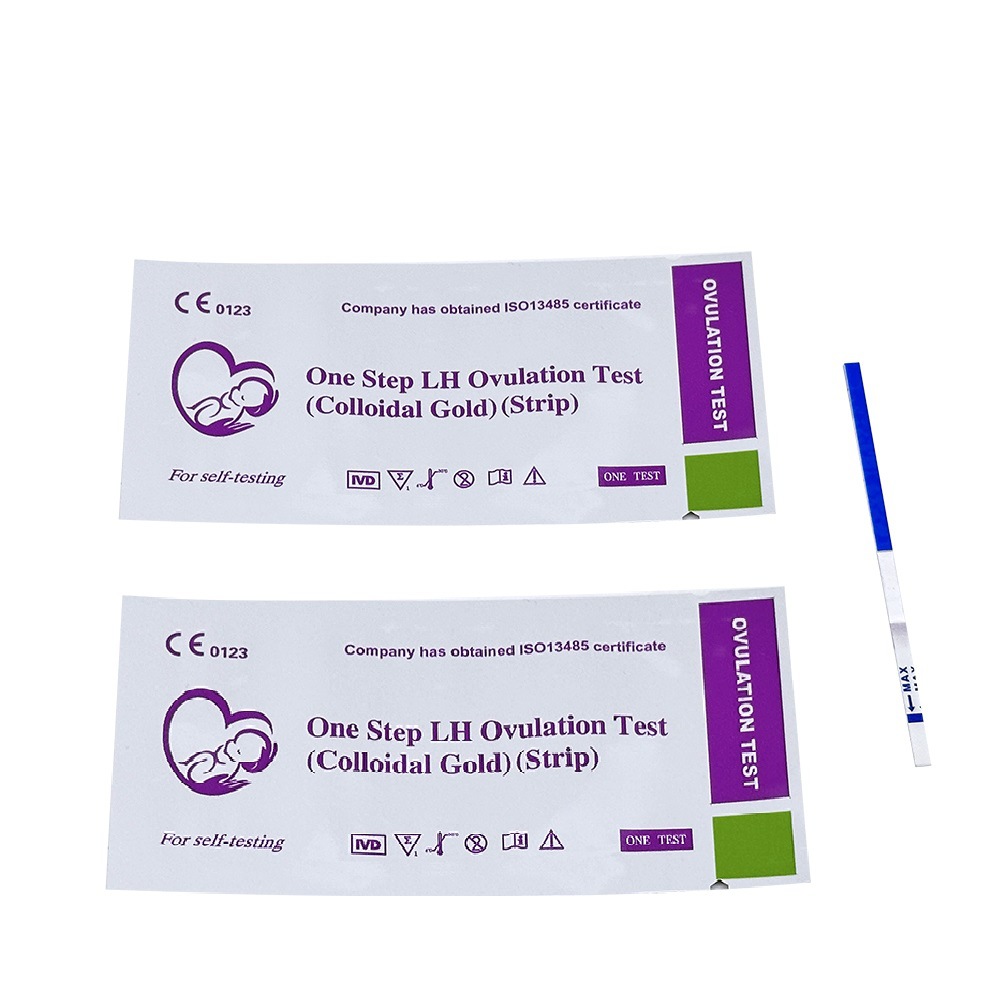 Manufacturer Exports English Neutral Lh Strips for Pregnancy Preparation, Ovulation Test Strips, Ovulation Strips, 50 Strips Per Pack