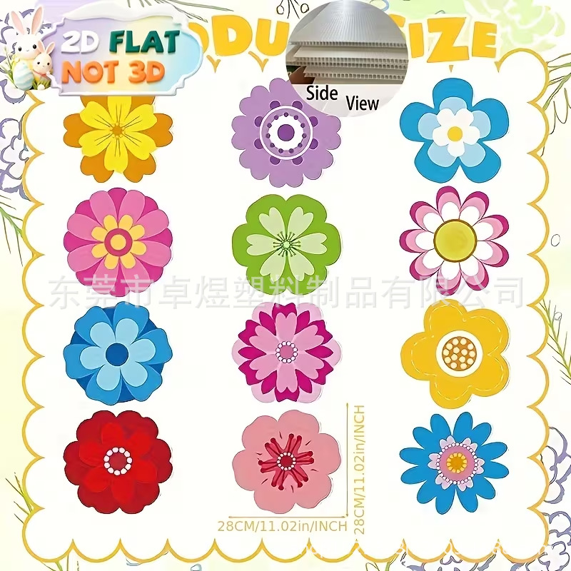 Amazon Easter Spring Flower Garden Yard Sign Outdoor Waterproof Rabbit Garden Decoration Yard Sign