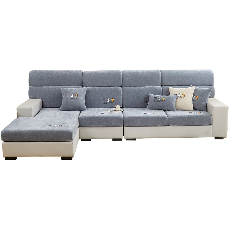 Chenille Sofa Cover All-Inclusive Universal Cover 2025 New Solid Wood Leather Seat Cushion Full Cover Cloth Towel Cross-Border Wholesale