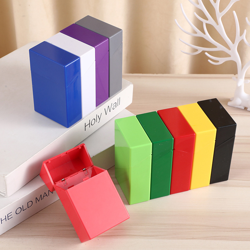 Кросс-бодрящая сигаретница, ABS, экологически чистая, автоматическая открывающаяся, противоударная, влагозащитная, защищенная от падений, сигаретница