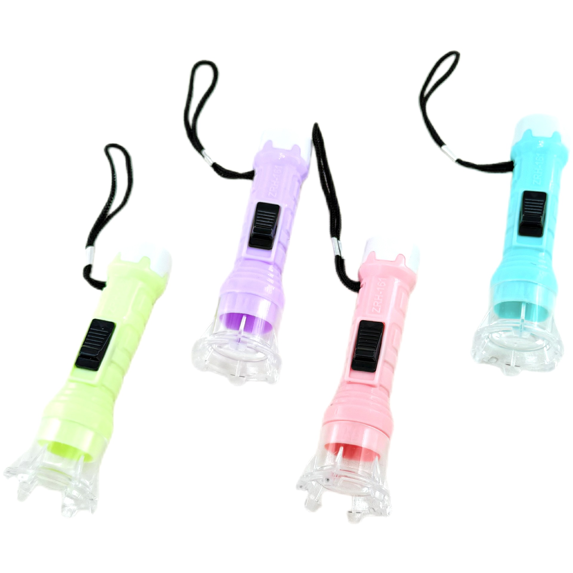 Children's luminous toy Macaron flashlight small flashlight convenient to carry lanyard electronic flashlight wholesale mini