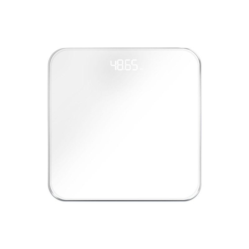 [Suzi] Solid Color Tempered Glass Precision Weighing Scale Electronic Scale Human Scale High Precision Body Fat Scale Home Scale