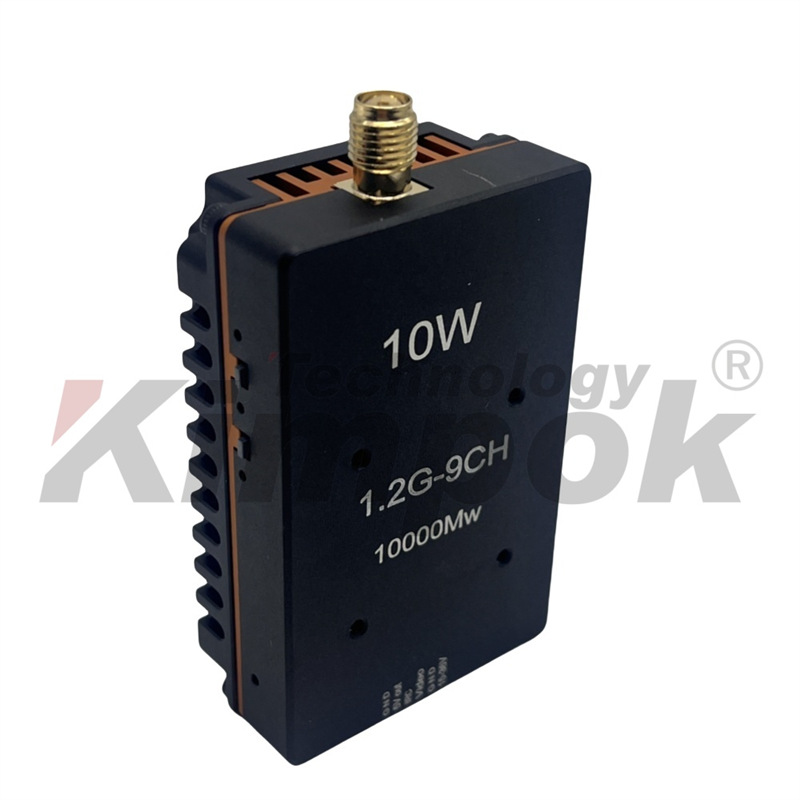 1.2g 10Wfpv Image Transmission 1.2 Image Transmission Transmitter Ghz Vtx Vrx Flying Machine Video and Audio Transmission