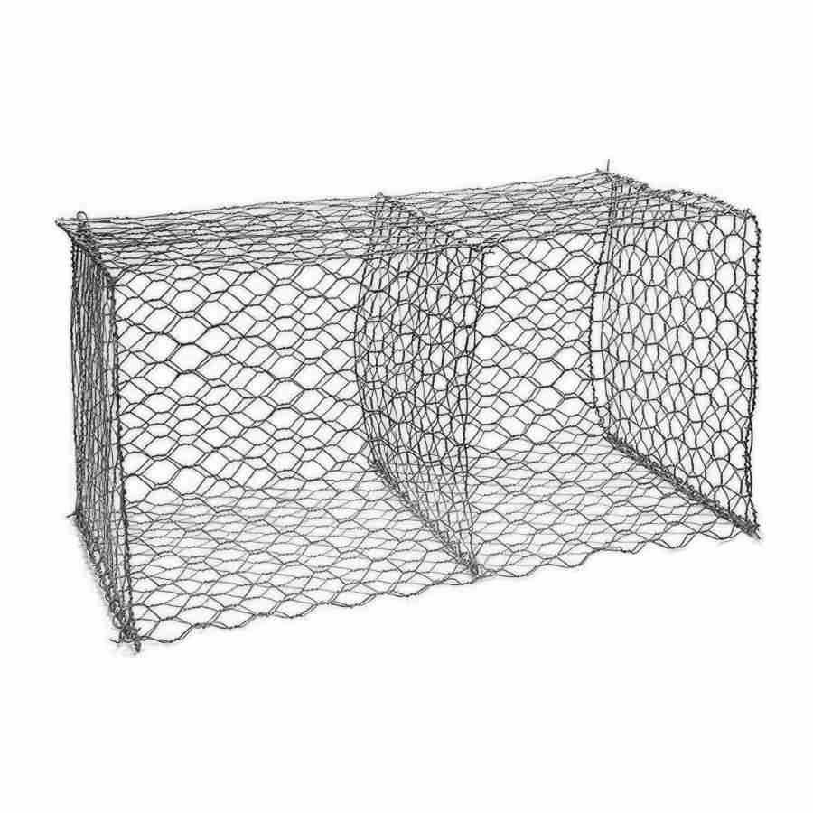 Customized Gabion Net for Water Conservancy Projects, Ecological Slope Protection, River Management, Flood Control, Galvanized and Plastic-Coated Gabion Cages