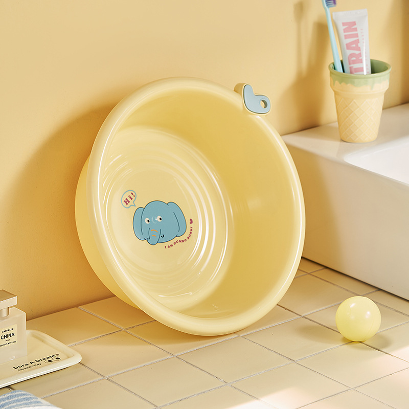 Student Dormitory Toiletry Set for Boarding Students, Bath Supplies Bucket, Basin, Toothbrushing Cup, Soap Box, Large