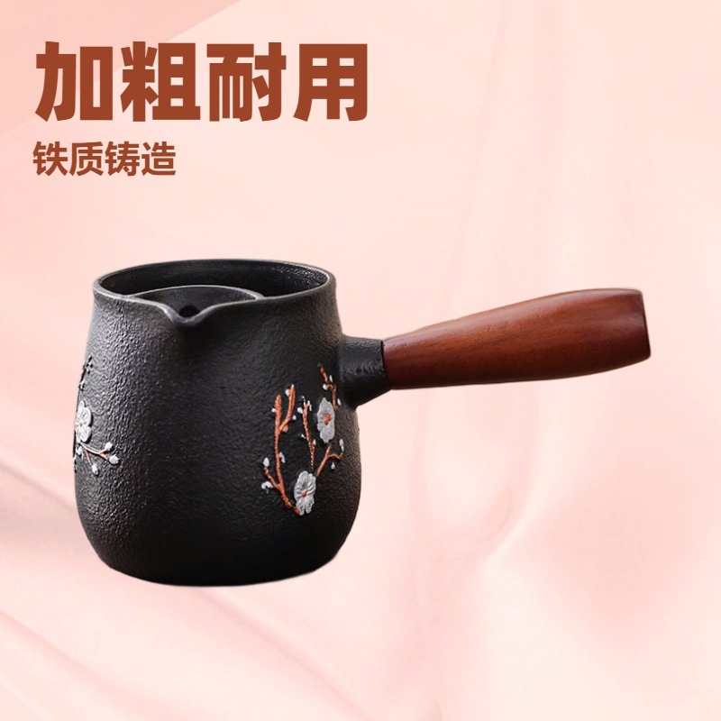 Чугунный кастрюля для молока с обжаркой, большой объем, артефакт для приготовления чая на улице, контейнер для подогрева вина, контейнер для ароматного чая