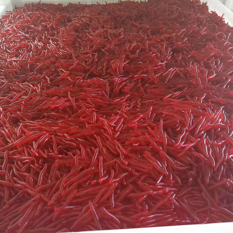 Fishy Smell Red Worm Soft Bait, Lure Bait, Red Worm Bait, Simulated Centipede, Bionic Bait