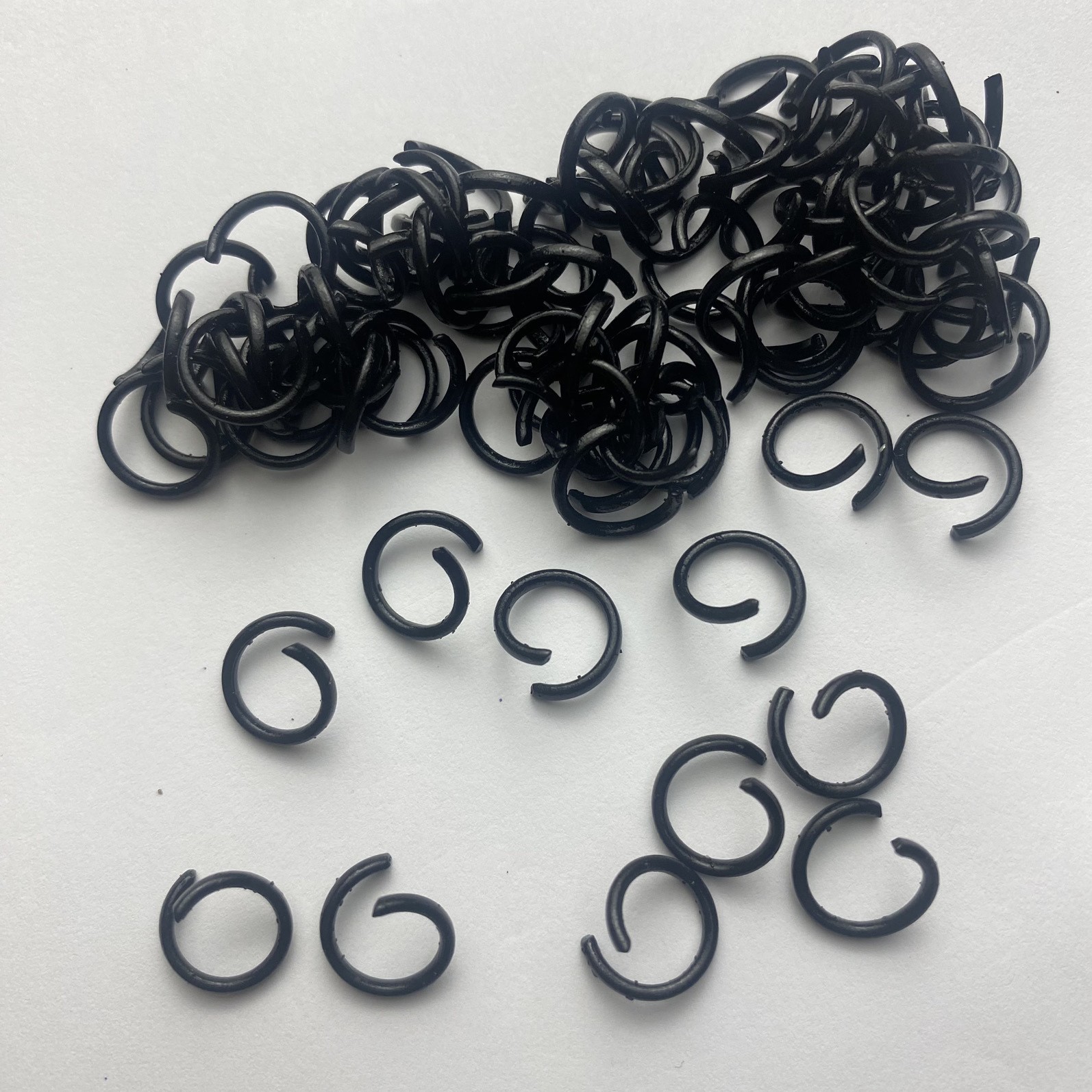 Open Ring Accessories Environmentally Friendly Metal DIY Jewelry Handmade Materials Hanging Buckle Connecting Ring Single Ring Flat Iron Ring Wholesale