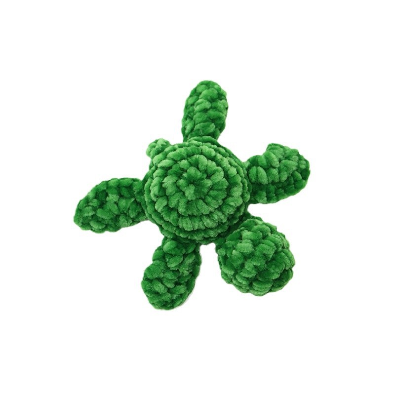 Finished handmade wool knitting cute pendant crochet turtle send friends creative gift crocheted doll doll