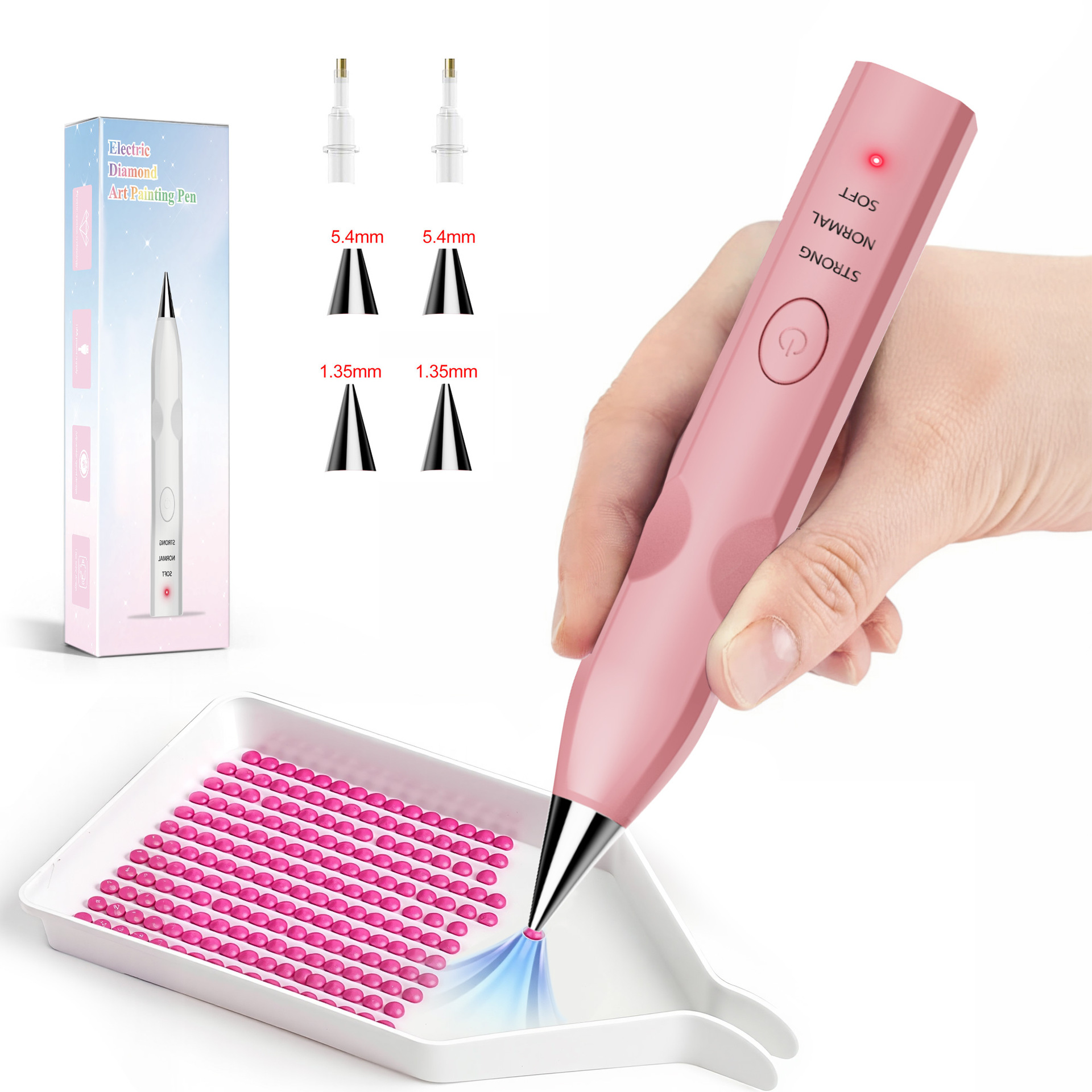 Алмазная живопись, ручка для точечной живописи, удобный инструмент для наклеек, быстрая алмазная живопись с присоской