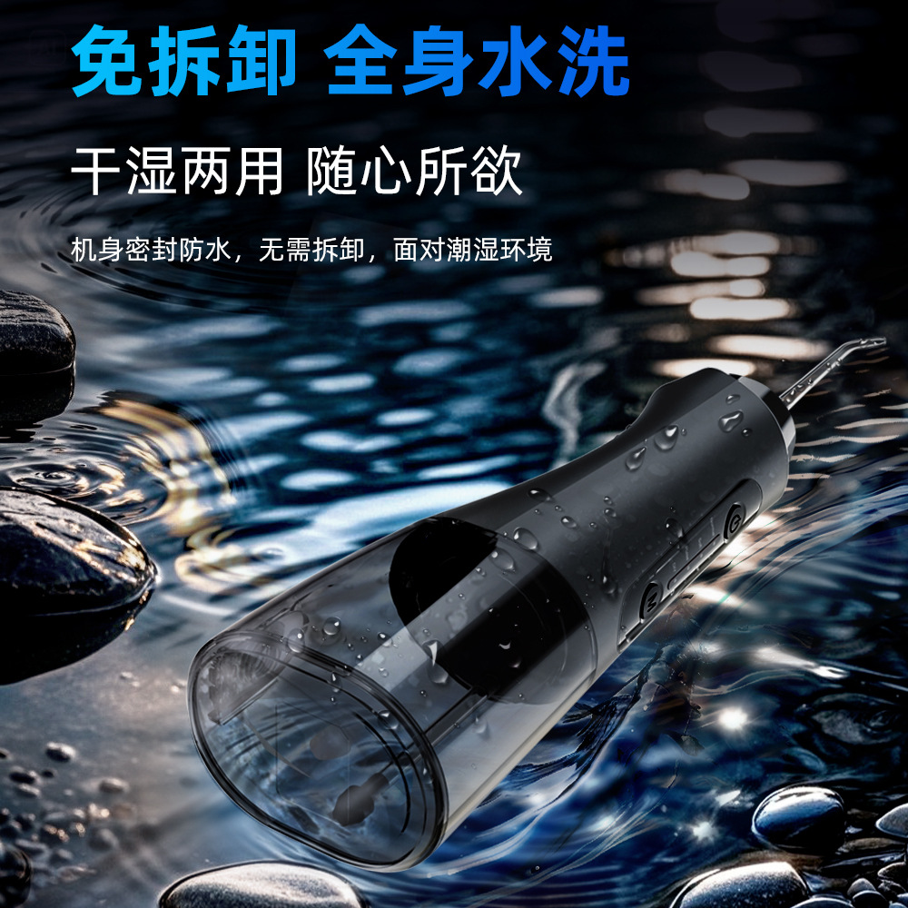Cross-Border New Product DIY Electric Dental Rinser Portable Large-Capacity Tooth Cleaner USB Home Oral Care Water Flosser