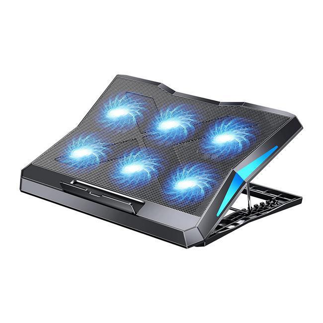 Six-Fan Laptop Radiator Adjustable Speed Laptop Cooling Base Silent Cooling Computer Stand