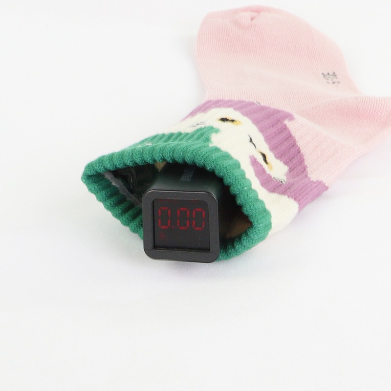 Six-Fingered Mouse Children's Socks Wholesale 25 Autumn and Winter Combed Cotton Girls' Baby Mid-Tube A-Class Girls' Toddler Socks for Young Children