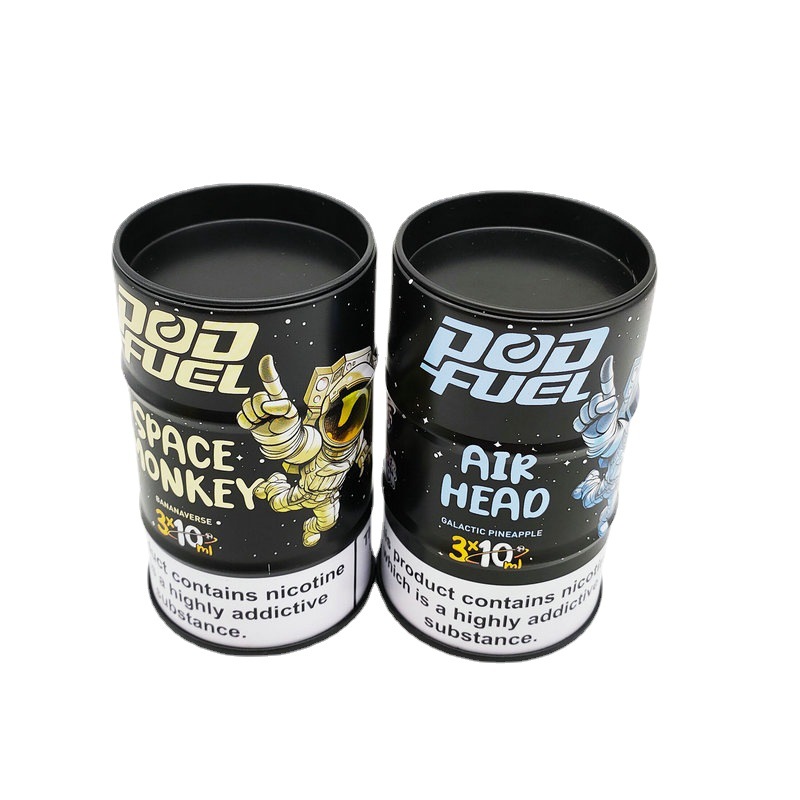 Креативная маленькая банка для масла, подарочная жестяная банка, кастомизированная жестяная банка, многофункциональная копилка, пепельница, упаковка для футболок