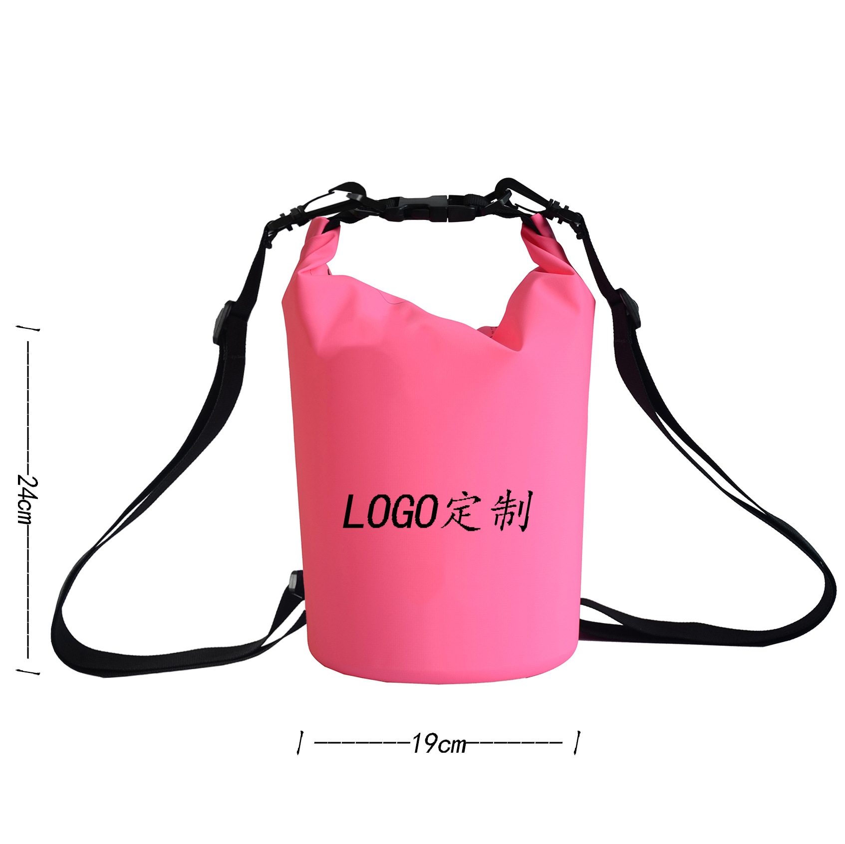 Factory custom logo portable outdoor waterproof beach bag drifting swimming waterproof bucket bag