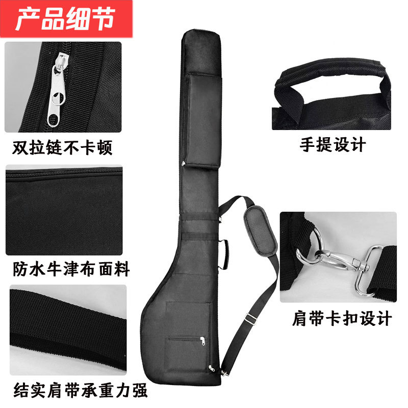 Golf Club Bag, Outdoor Golf Practice Gun Bag, Large Capacity, Convenient Handbag, Waterproof and Wear-Resistant Club Bag