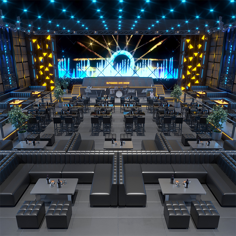 Gmby-2201 Bar Chair Bar Table High Bar Nightclub Loose Table Wrought Iron High Table and Chair Music Bar Live Ho