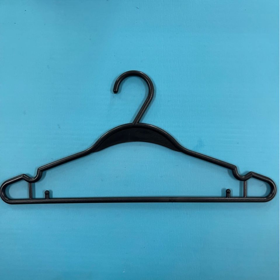 Plastic hanger disposable hanger pp hanger foreign trade hanger cross-border supply Yiwu factory can issue an invoice in stock