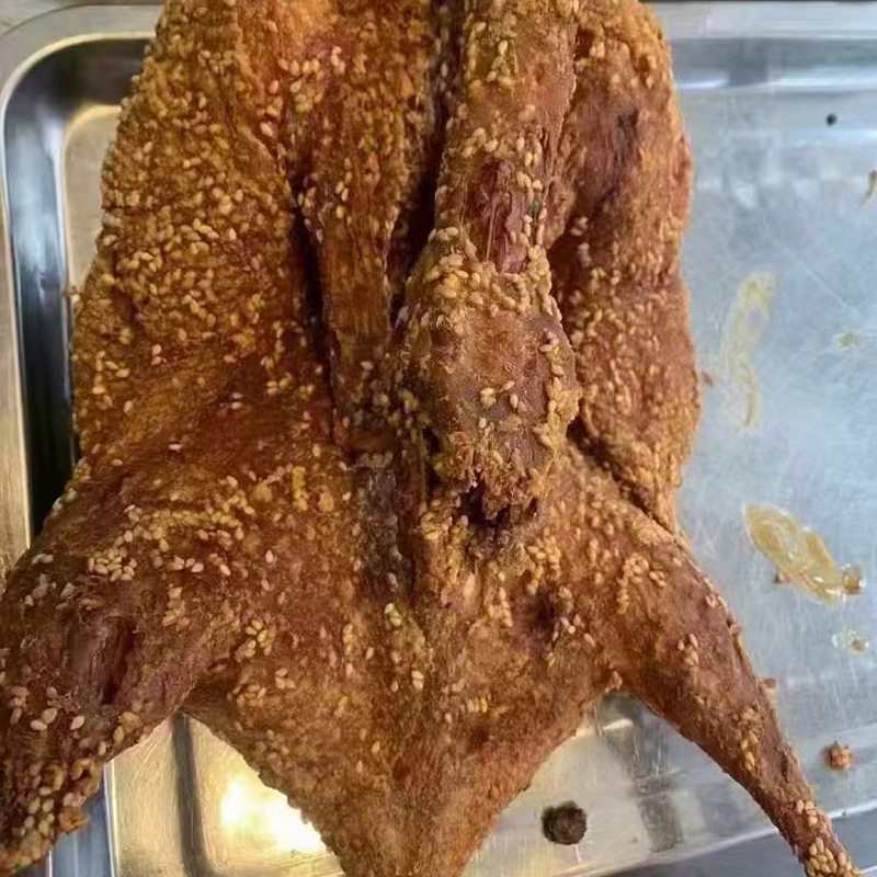 Free Shipping for All Stores, Commercial Catering, Jianghu Street Stall Products, Braised Vegetable Shop, Sesame Duck, Eight-Minute Cooked Crispy Duck, Direct Supply from the Manufacturer