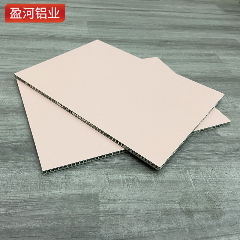 Spc Honeycomb Aluminum Plate Source Factory Wholesale Flame Retardant and Pressure-Resistant Cabinet Door Material Thickeneded 18mm Aluminum Honeycomb Plate