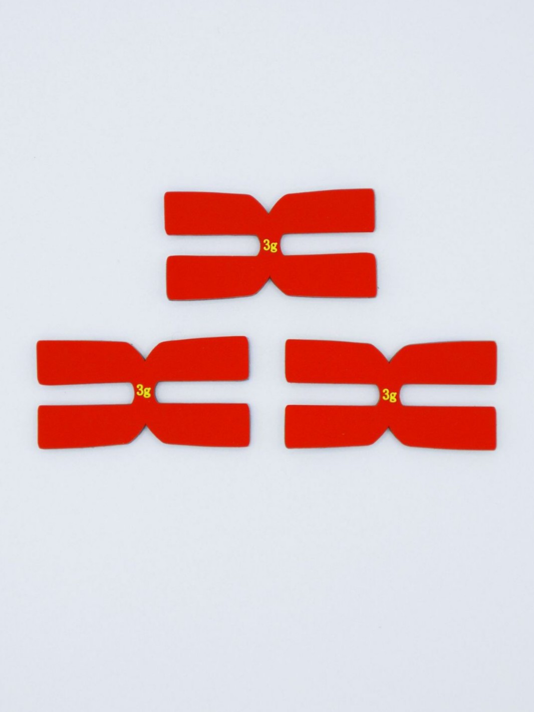 Tennis Racket Weight Sheet, Tennis Racket Balance Sheet, H-Shaped Industrial Type 3g Silicone Racket Head Adjustment, Non-Lead Strip Tennis Racket Weight Sheet