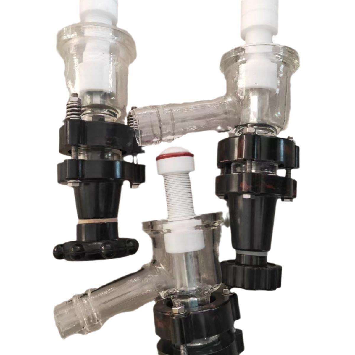 Manufacturer Wholesale Multi-Specification Laboratory Special Glass Pipe Valve Transparent Explosion-Proof Glass Instrument