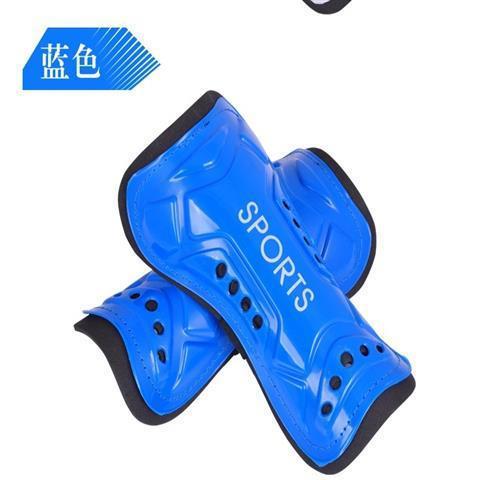 Adult outdoor sports leg guard football match with hole breathable child protective strap leg guard lower leg guard