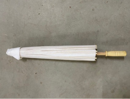 Blank Oil Paper Umbrella DIY Kidsren's Hand-painted Umbrella Material Hand-painted Graffiti Coloring Props Kindergarten Small Umbrella