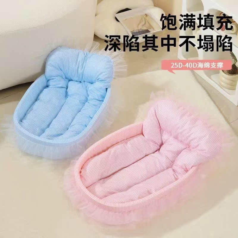 Pet Kennel Four Seasons Universal Winter Dopamine Cat Kennel Deep Sleeping Kennel Pet Supplies in stock