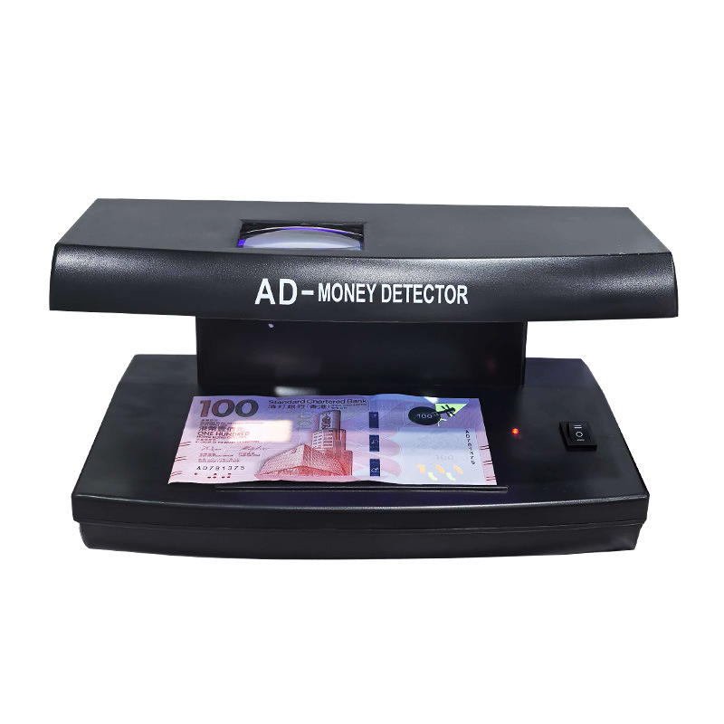 Ad818 Purple Light Currency Detector Uv Infrared White Light Foreign Currency Detector Multi-Currency Intelligent Currency Counter