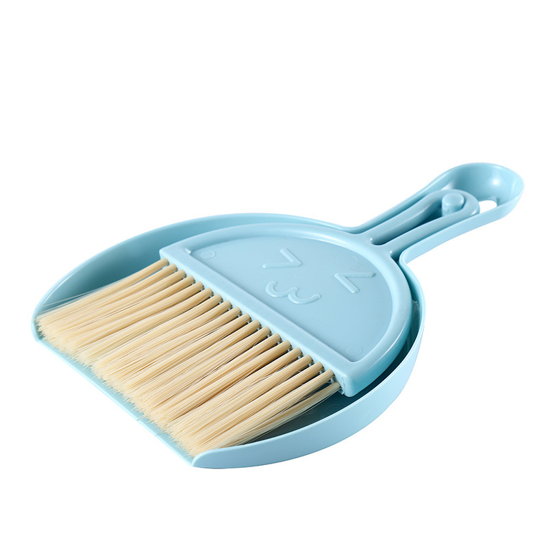 Creative Household Mini Dustpan and Broom Set for Kids, Suitable for Sweeping Hair, Dust, and Cleaning Desktops