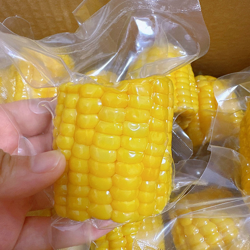 Fruit Sweet Corn Ready-To-Eat, Sweet, Soft and Waxy, Zero-Added, No Preservatives, Vacuum-Packed, No-Cook Breakfast, Low-Fat