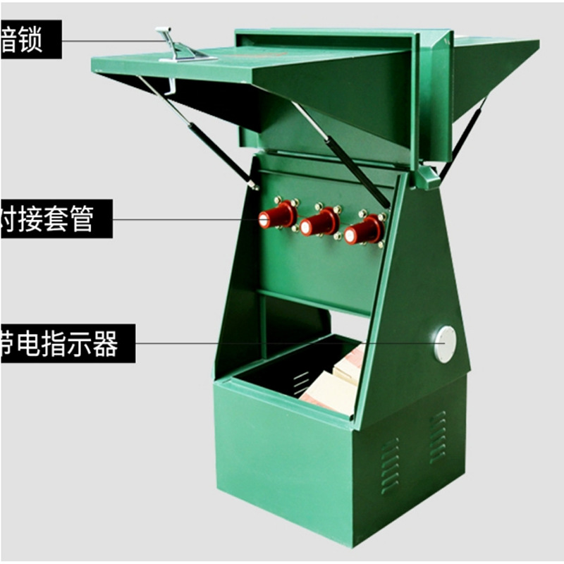 10Kv Cable Branch Box Stainless Steel European High Voltage Cable Branch Box Outdoor Dfw One in Two Out Tap Box