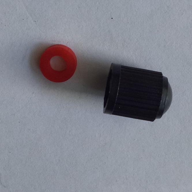 Thickened plastic valve cap with seal ring valve cap car bicycle tire dust cover dust cap