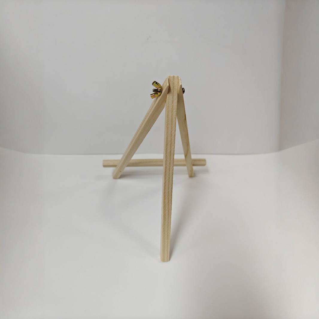 18X24 Tripod 1cm Wooden Strip Wooden Easel with Screws Solid Wood Easel Desktop Mini Easel Factory